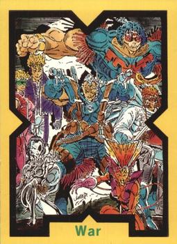 1991 Comic Images X-Force #89 War Front