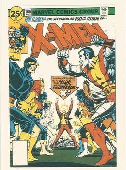 1990 Comic Images Uncanny X-Men #8 Issue #100      Dave Cockrum Front