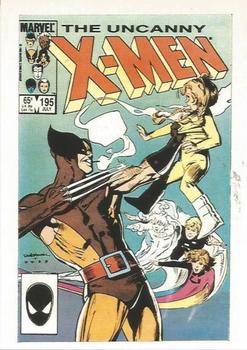 1990 Comic Images Uncanny X-Men II #20 Issue #195 Front