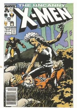 1990 Comic Images Uncanny X-Men II #43 Issue #216 Front