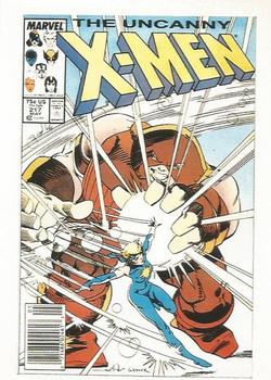 1990 Comic Images Uncanny X-Men II #44 Issue #217 Front