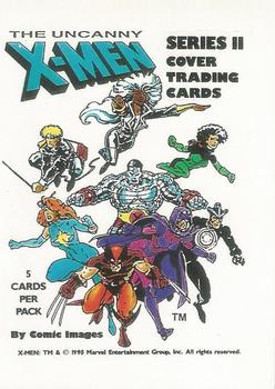 1990 Comic Images Uncanny X-Men II #NNO Header Card Front