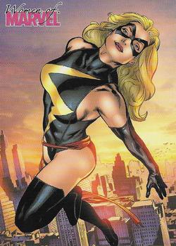 2008 Rittenhouse Women of Marvel #43 Ms. Marvel Front
