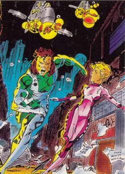 1991 Comic Images X-Men #40 Powerless Front