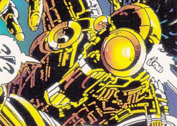 1991 Comic Images X-Men #41 Warlock Front
