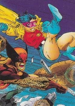 1991 Comic Images X-Men #42 Take 'Em Out Front