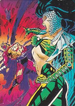 1991 Comic Images X-Men #56 Zaladane Front