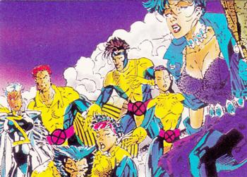 1991 Comic Images X-Men #57 Teleported Front
