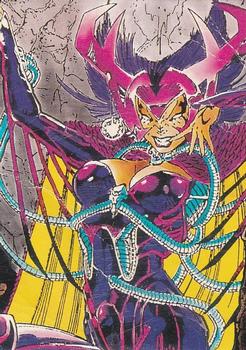 1991 Comic Images X-Men #58 Deathbird Front