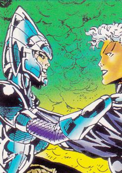 1991 Comic Images X-Men #63 Lilandra Front