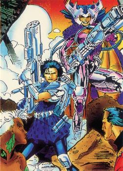 1991 Comic Images X-Men #75 We're Back Front