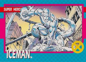 1992 Impel The Uncanny X-Men #4 Iceman Front