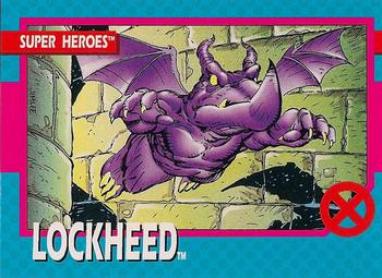 1992 Impel The Uncanny X-Men #10 Lockheed Front