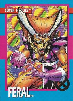 1992 Impel X-Men #16 Feral Front