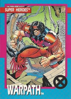 1992 Impel The Uncanny X-Men #26 Warpath Front