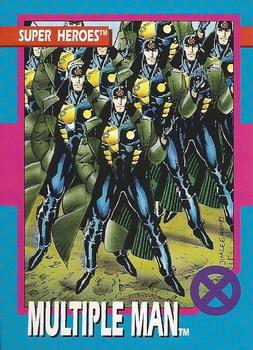 1992 Impel The Uncanny X-Men #34 Multiple Man Front