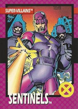 1992 Impel The Uncanny X-Men #47 Sentinels Front