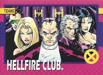 1992 Impel The Uncanny X-Men #76 Hellfire Club Front
