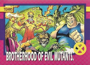 1992 Impel The Uncanny X-Men #78 Brotherhood of Evil Mutants Front