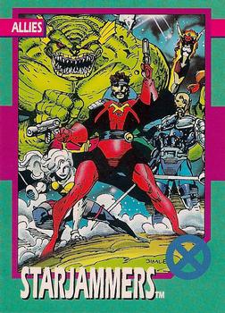 1992 Impel The Uncanny X-Men #86 Starjammers Front