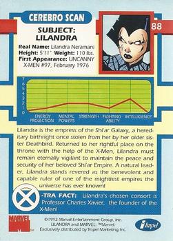 1992 Impel The Uncanny X-Men #88 Lilandra Back