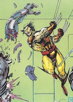 1992 Impel The Uncanny X-Men #95 Wolverine Front