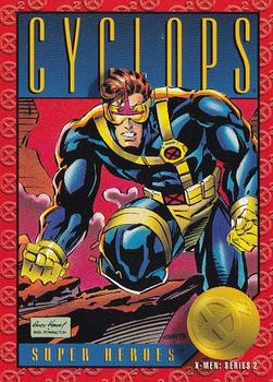 1993 SkyBox X-Men Series 2 #10 Cyclops Front