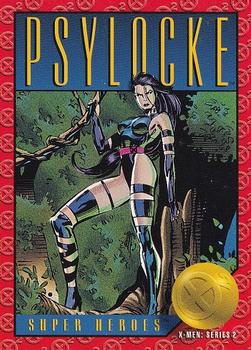 1993 SkyBox X-Men Series 2 #24 Psylocke Front