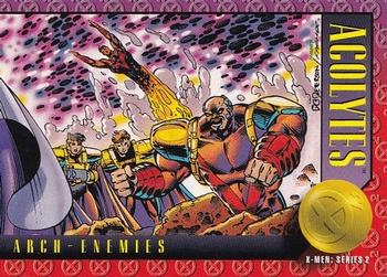 1993 SkyBox X-Men Series 2 #45 Acolytes Front