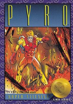 1993 SkyBox X-Men Series 2 #71 Pyro Front