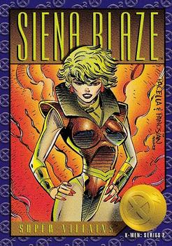 1993 SkyBox X-Men Series 2 #77 Siena Blaze Front