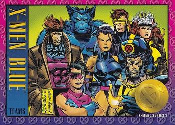 1993 SkyBox X-Men Series 2 #85 X-Men Blue Front