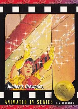 1993 SkyBox X-Men Series 2 #95 Jubilee's fireworks Front