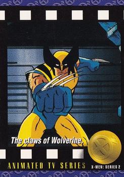 1993 SkyBox X-Men Series 2 #98 The claws of Wolverine. Front
