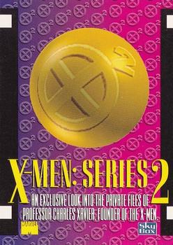 1993 SkyBox X-Men Series 2 #100 Checklist Front