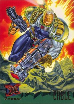 1995 Fleer Ultra X-Men #113 Cable Front
