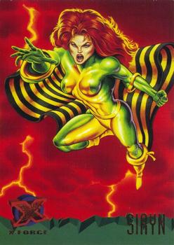 1995 Fleer Ultra X-Men #118 Siryn Front
