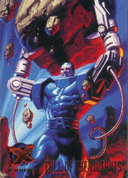 1995 Fleer Ultra X-Men #120 Fall of the Mutants Front