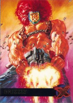 1995 Fleer Ultra X-Men #22 Grizzly Front