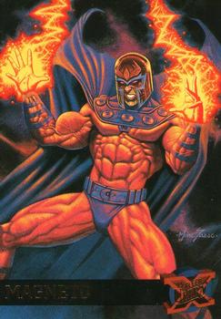 1995 Fleer Ultra X-Men #28 Magneto Front