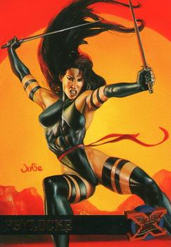 1995 Fleer Ultra X-Men #38 Psylocke Front