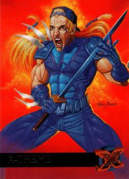 1995 Fleer Ultra X-Men #54 X-Treme Front