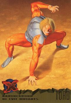 1995 Fleer Ultra X-Men #62 Toad Front