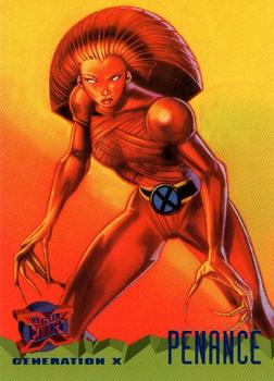 1995 Fleer Ultra X-Men #76 Penance Front