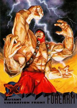 1995 Fleer Ultra X-Men #81 Forearm Front