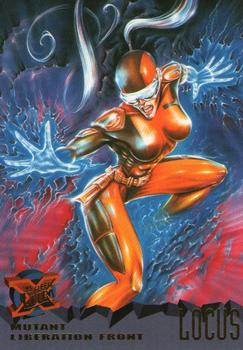 1995 Fleer Ultra X-Men #82 Locus Front