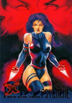 1995 Fleer Ultra X-Men #97 Psylocke Front