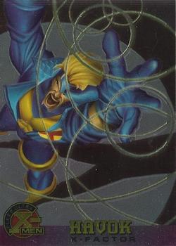 1995 Ultra X-Men Chromium #15 Havok Front