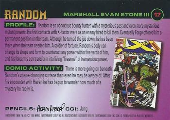 1995 Ultra X-Men Chromium #17 Random Back