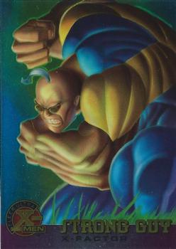 1995 Ultra X-Men Chromium #19 Strong Guy Front